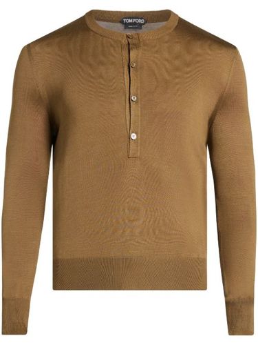 T-shirt en maille fine - TOM FORD - Modalova