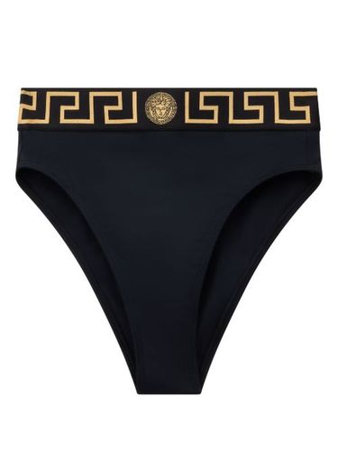 Bas de bikini Greca Border à taille haute - Versace - Modalova