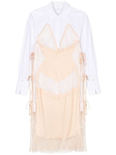 Robe mi-longue à breloque logo - Patrizia Pepe - Modalova