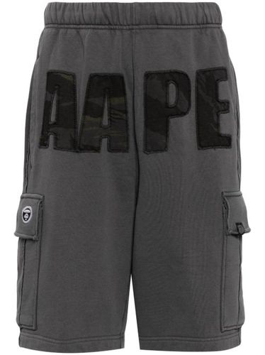 Short cargo à patch logo - AAPE BY *A BATHING APE® - Modalova