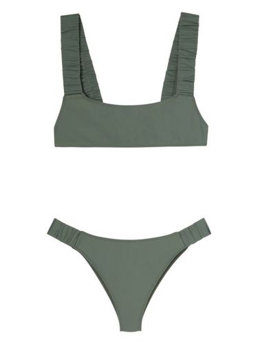 Sunnei bikini à fronces - Vert - Sunnei - Modalova