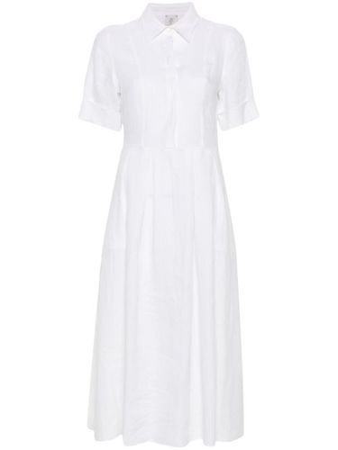 Robe mi-longue en lin à manches courtes - Eleventy - Modalova