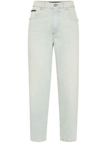 Jean cigarette à détails de clous - Philipp Plein - Modalova