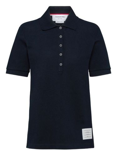 Polo rayé à poignets nervurés - Thom Browne - Modalova