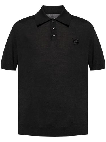 AMIRI polo à logo brodé - Noir - AMIRI - Modalova