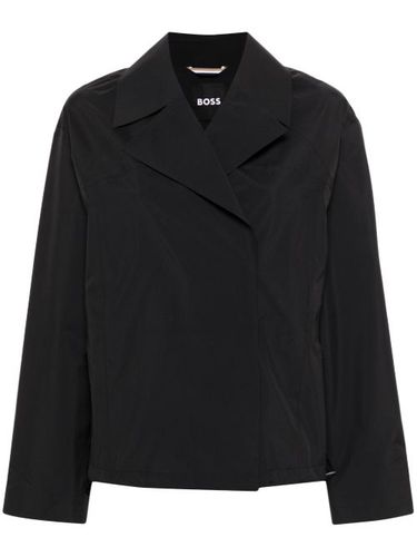 Veste imperméable à plaque logo - BOSS - Modalova