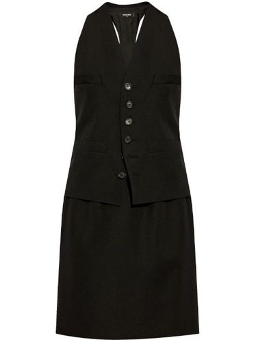 Robe en laine à col v - DSQUARED2 - Modalova