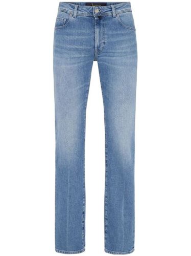 Jean droit à patch logo - Billionaire - Modalova