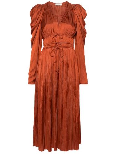 Robe mi-longue Lelou à design plissé - Ulla Johnson - Modalova