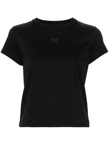 T-shirt en coton à logo imprimé - Alexander Wang - Modalova