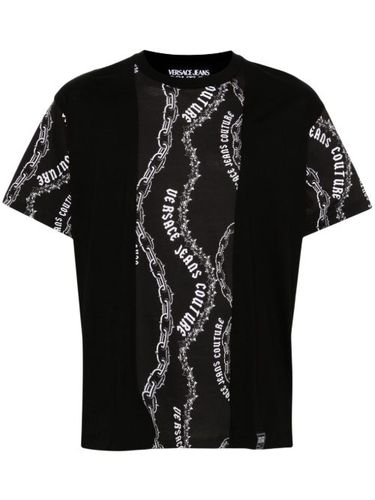 T-shirt à imprimé Chain Couture - Versace Jeans Couture - Modalova