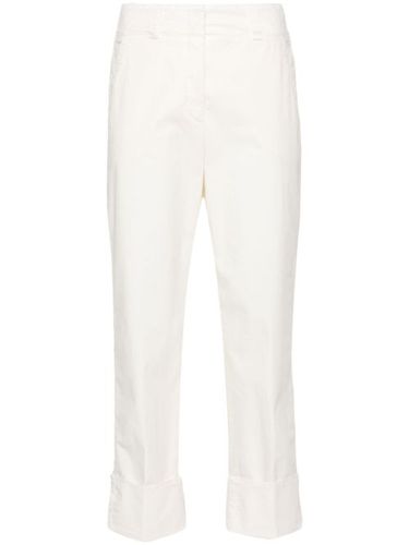 Pantalon court à revers - Peserico - Modalova