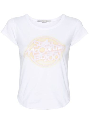 T-shirt en coton à logo imprimé - Stella McCartney - Modalova