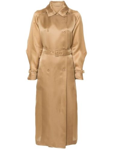 Trench Sacco à boutonnière croisée - Max Mara - Modalova