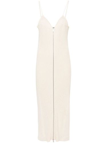 Robe longue en maille nervurée - Jil Sander - Modalova