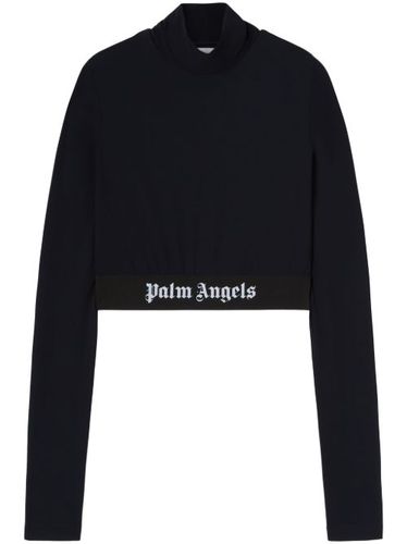 Haut crop à col montant - Palm Angels - Modalova