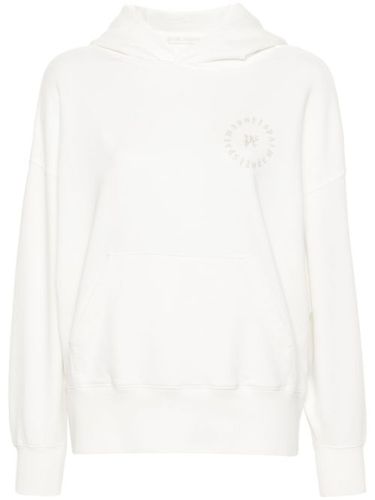 Hoodie en coton à logo imprimé - Palm Angels - Modalova