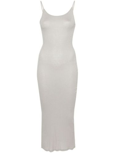 Robe longue à design nervuré - Majestic Filatures - Modalova