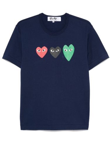 T-shirt à imprimé cœur - Comme Des Garçons Play - Modalova