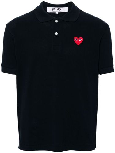 Polo à patch cœur - Comme Des Garçons Play - Modalova