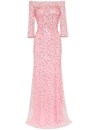 Robe longue à sequins - Jenny Packham - Modalova