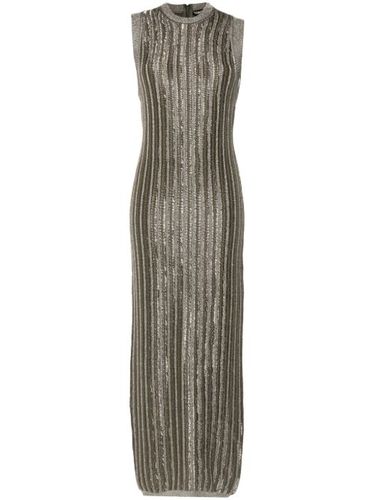Robe longue à design nervuré - TOM FORD - Modalova