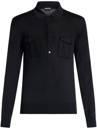TOM FORD polo en jersey - Noir - TOM FORD - Modalova