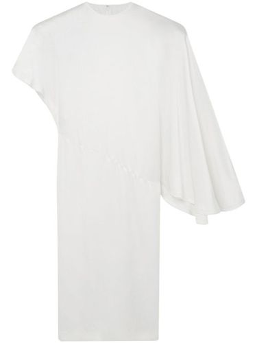 Robe mi-longue asymétrique à épaules matelassées - Stella McCartney - Modalova