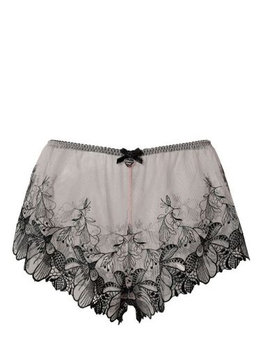 Culotte en tulle à fleurs brodées - TWINSET - Modalova