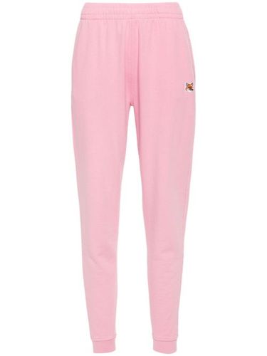 Pantalon de jogging à appliqué Fox Head - Maison Kitsuné - Modalova