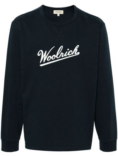 T-shirt en coton à logo brodé - Woolrich - Modalova