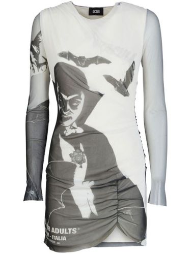 Robe Dracula Tulle à coupe courte - GCDS - Modalova