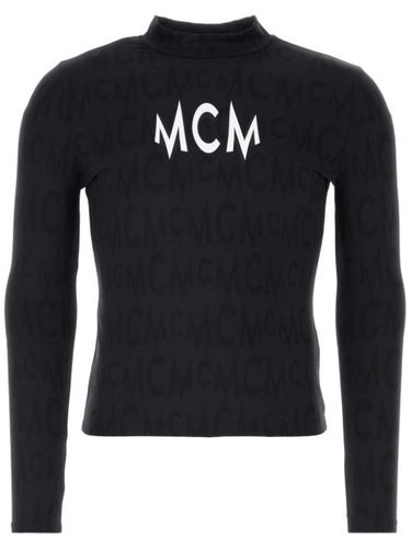 MCM t-shirt à logo imprimé - Noir - MCM - Modalova