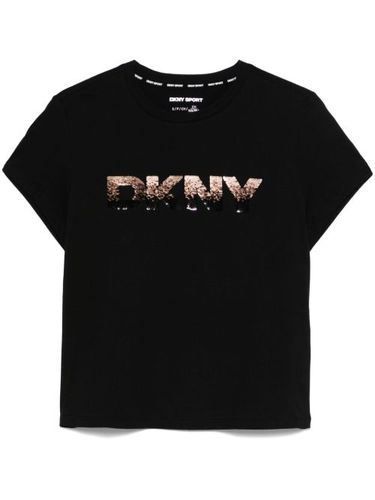 DKNY t-shirt à sequins - Noir - DKNY - Modalova