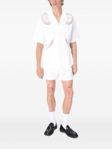 Chemise en lin à manches courtes - Marine Serre - Modalova