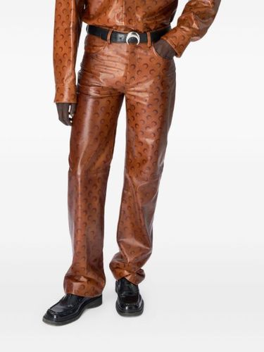 Marine Serre pantalon Moon - Marron - Marine Serre - Modalova