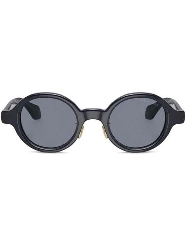 Lunettes de soleil à monture ronde - Giorgio Armani - Modalova