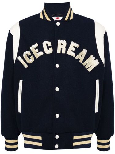 ICECREAM veste teddy - Bleu - ICECREAM - Modalova