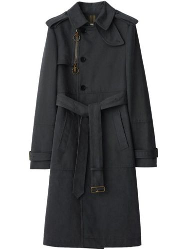 Burberry trench en coton - Bleu - Burberry - Modalova
