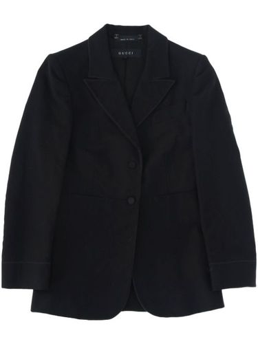 Blazer à revers crantés (années 2000) - Gucci Pre-Owned - Modalova