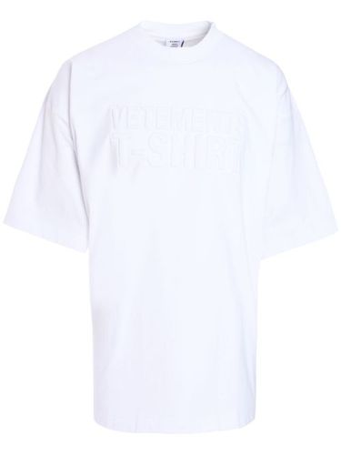 T-shirt à logo imprimé - VETEMENTS - Modalova