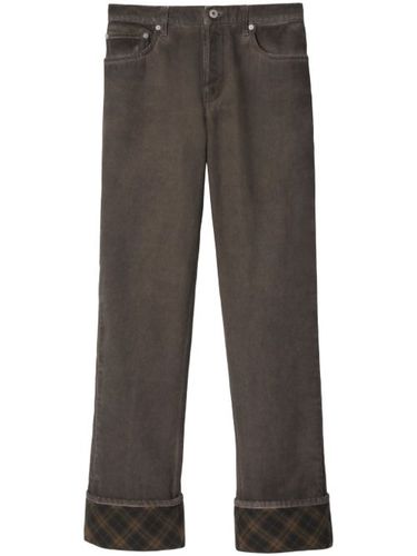 Burberry jean à coupe ample - Gris - Burberry - Modalova