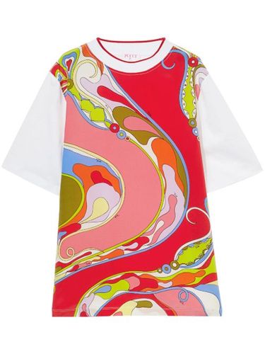 T-shirt à imprimé Orchidée - PUCCI - Modalova