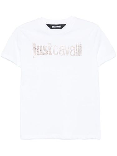 T-shirt à logo clouté - Just Cavalli - Modalova