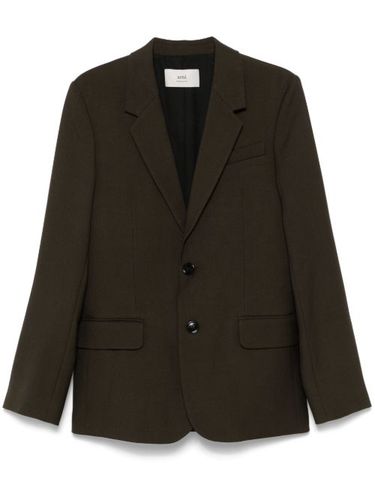 Blazer en laine vierge - AMI Paris - Modalova