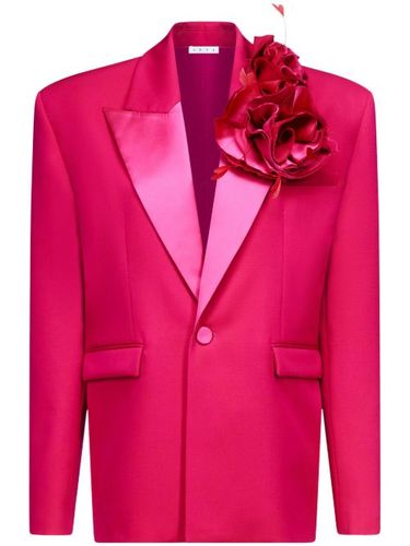 Blazer oversize Flower Corsage - AREA - Modalova