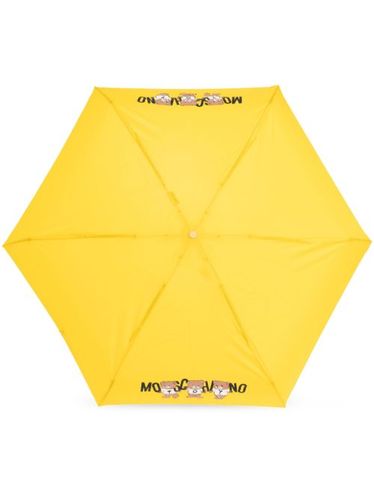 Parapluie compact à imprimé Teddy Bear - Moschino - Modalova