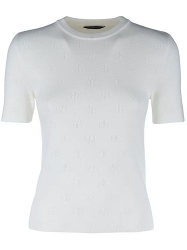 T-shirt en maille ajourée - Balenciaga - Modalova