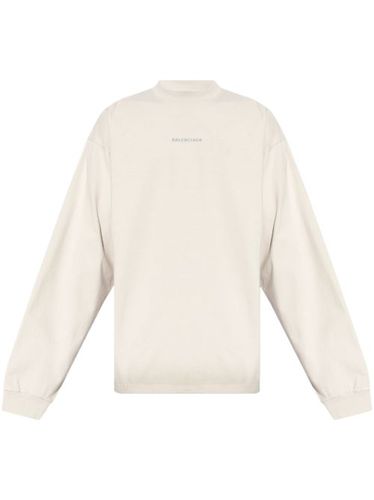 Sweat en coton à logo imprimé - Balenciaga - Modalova