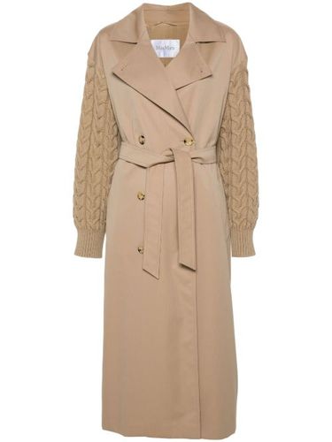 Trench en gabardine à design imperméable - Max Mara - Modalova